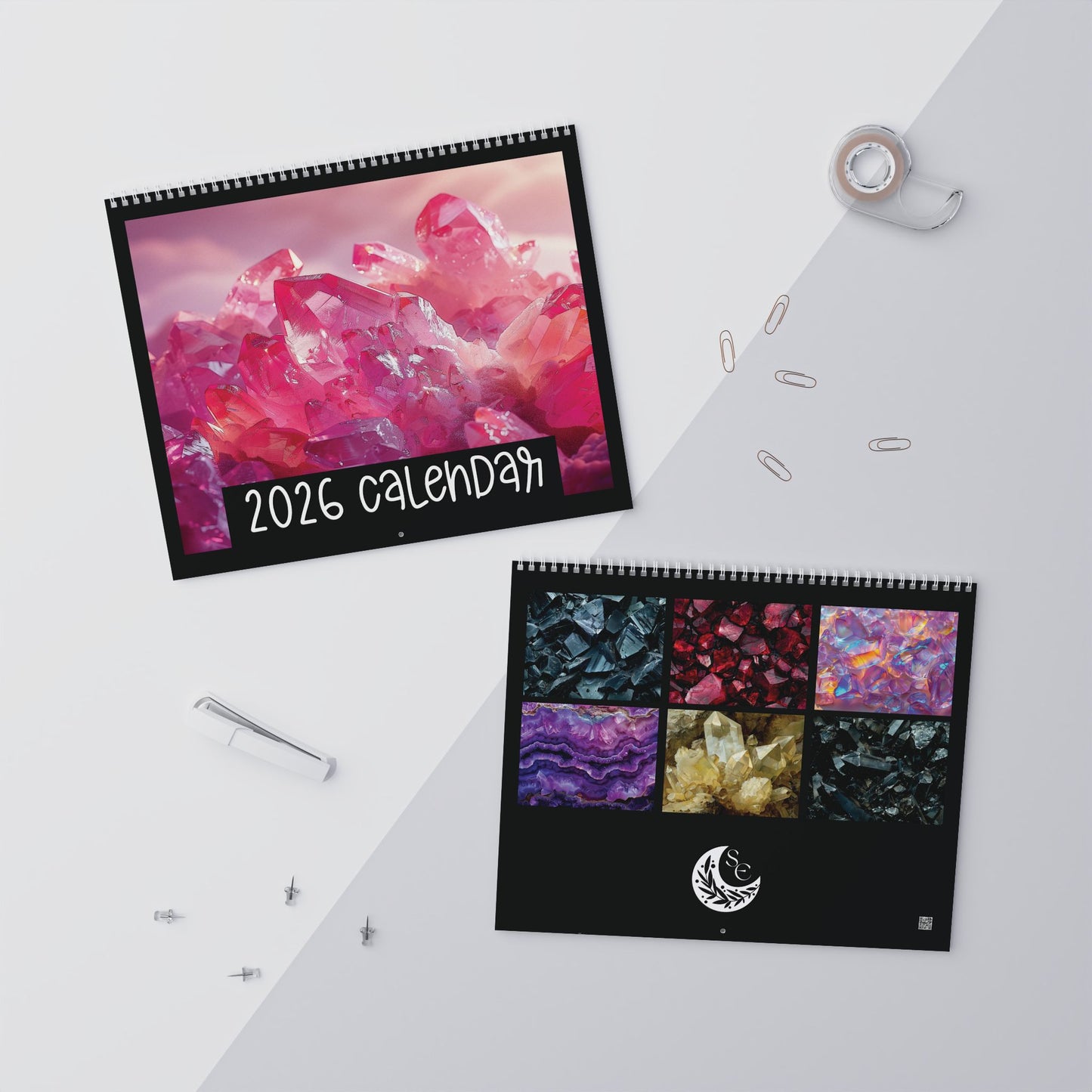 2026 Gemstone Wall Calendar