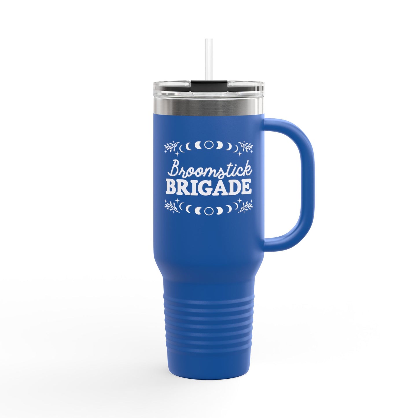 Sippin' with my Coven Bachelorette Tumbler: "Broomstick Brigade" Insulated Travel Mug, 40oz