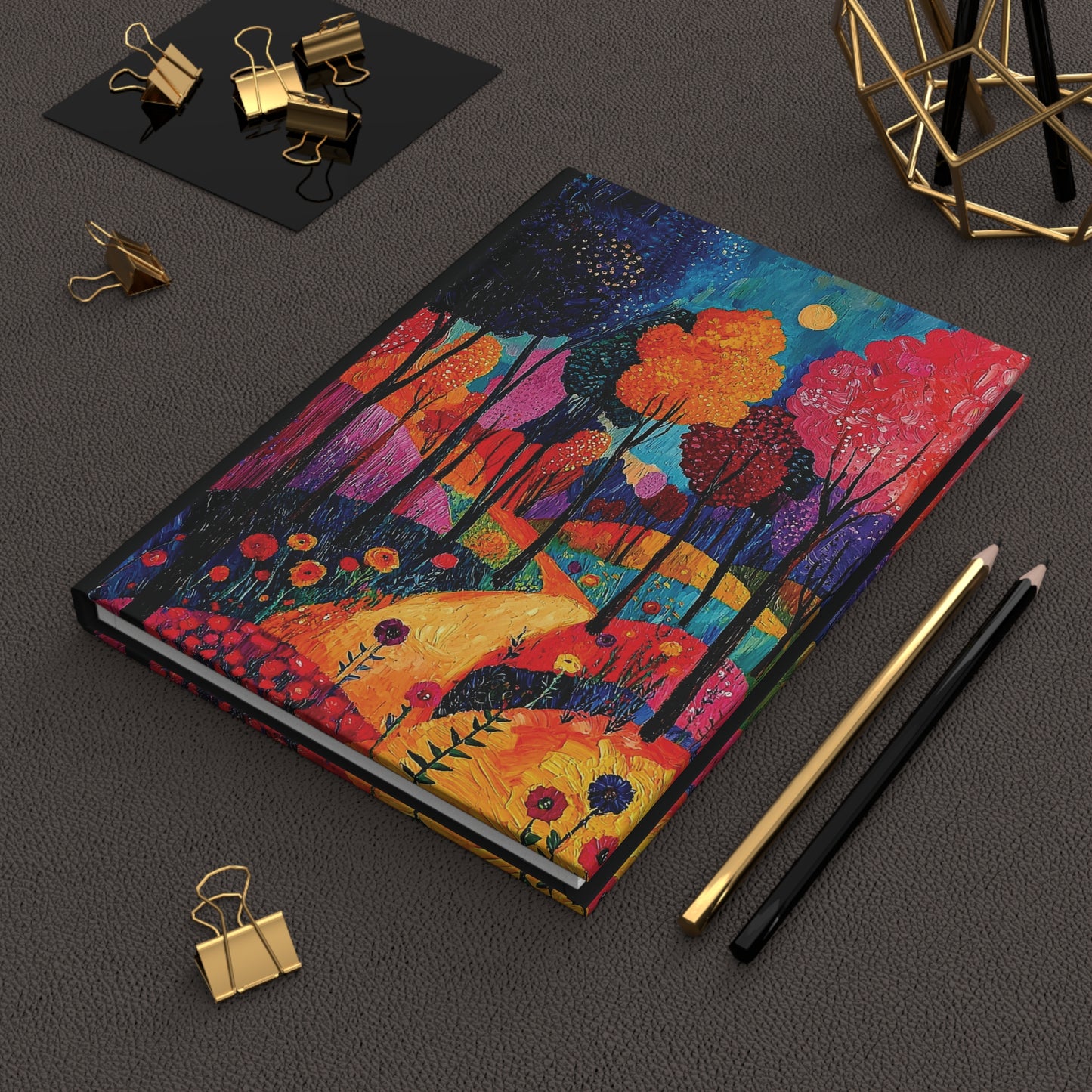 Artsy Forest Hardcover Journal