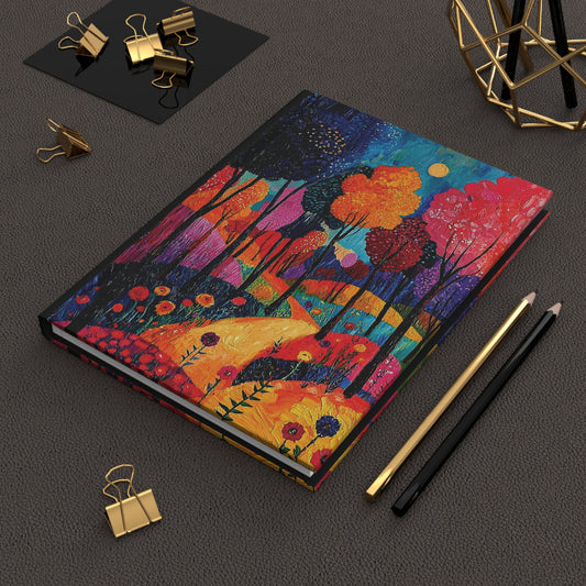 Artsy Forest Hardcover Journal