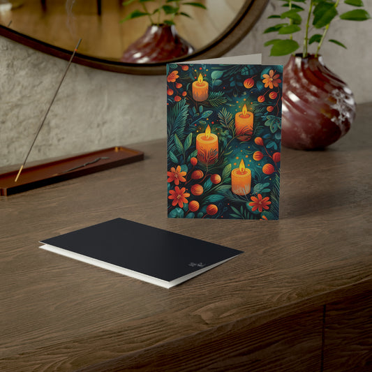 Winter Solstice Celebration Greeting Card