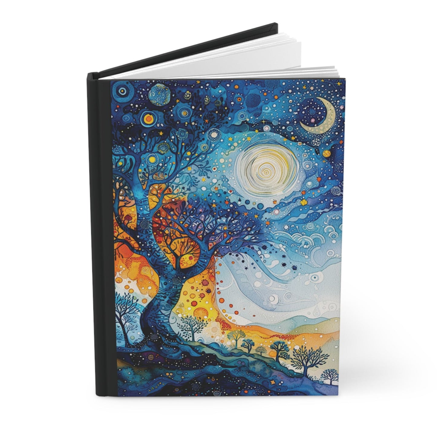 Whimsical Tree Hardcover Journal