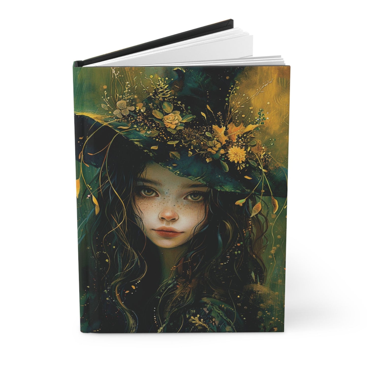 Elegant Witch Themed Hardcover Journal