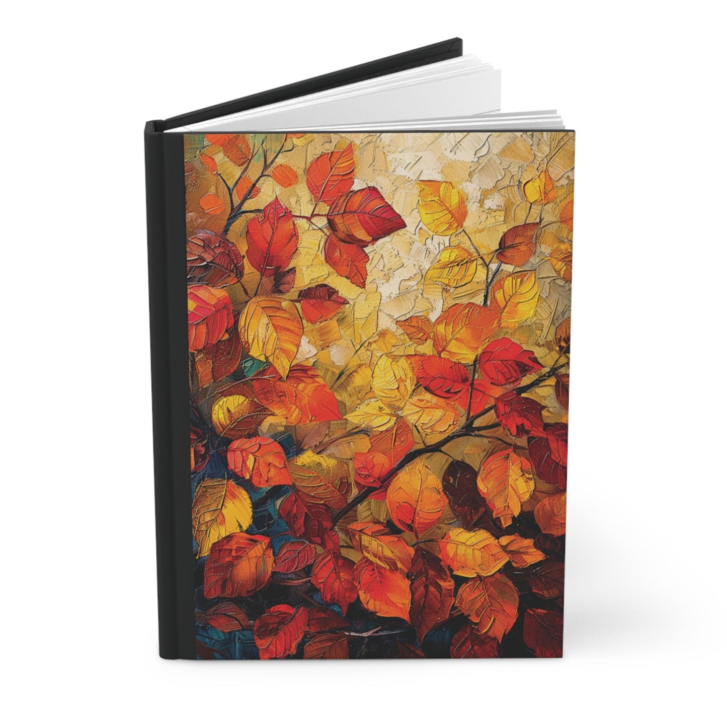 Autumn Leaves Hardcover Journal