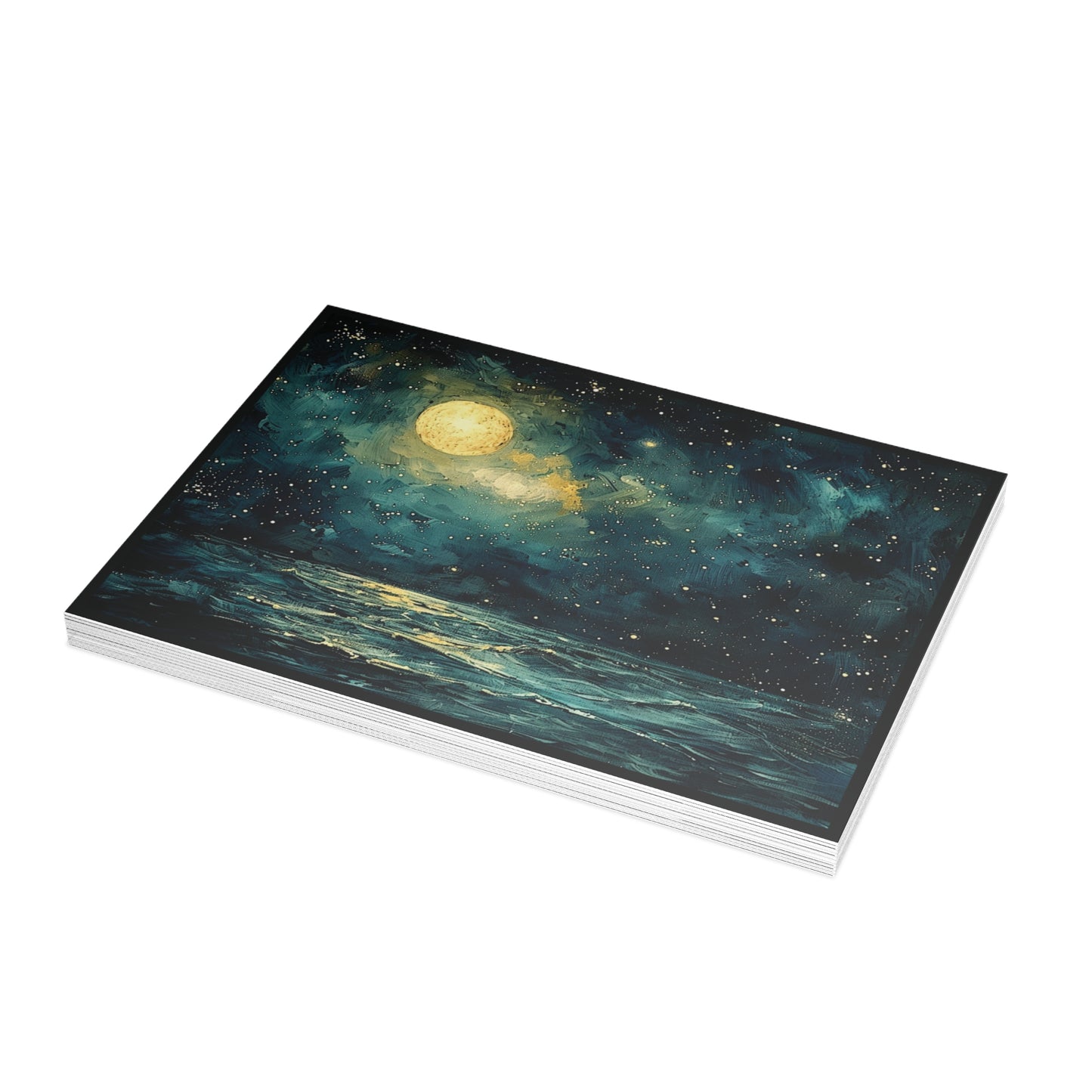 Oceanic Night View Postcard Pack