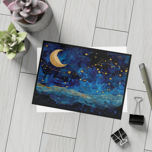 Lunar Cosmic Night Postcard Pack