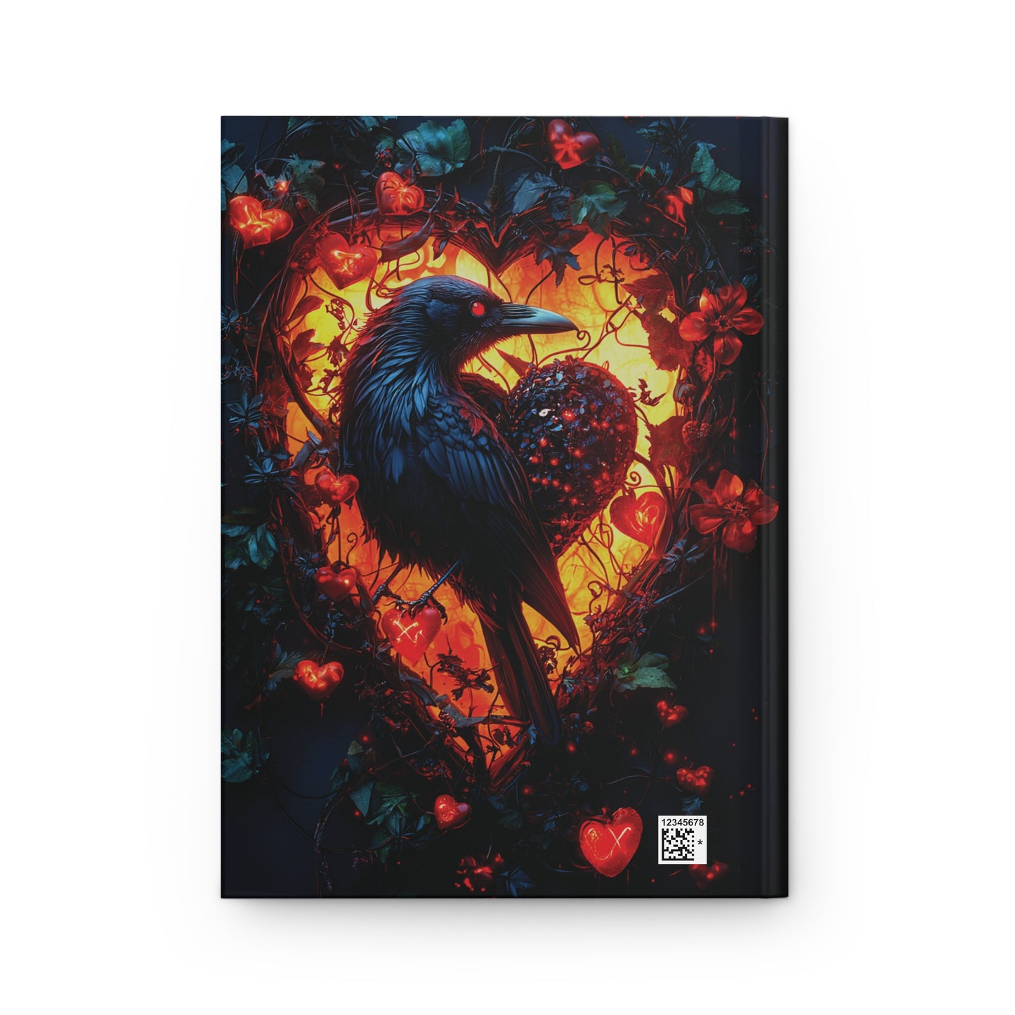 Heart Crow Hardcover Journal