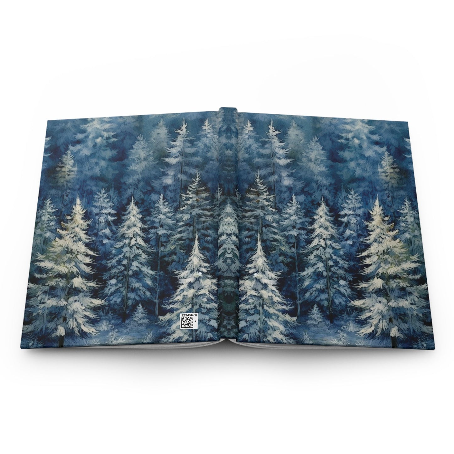 Winter Forest Hardcover Journal