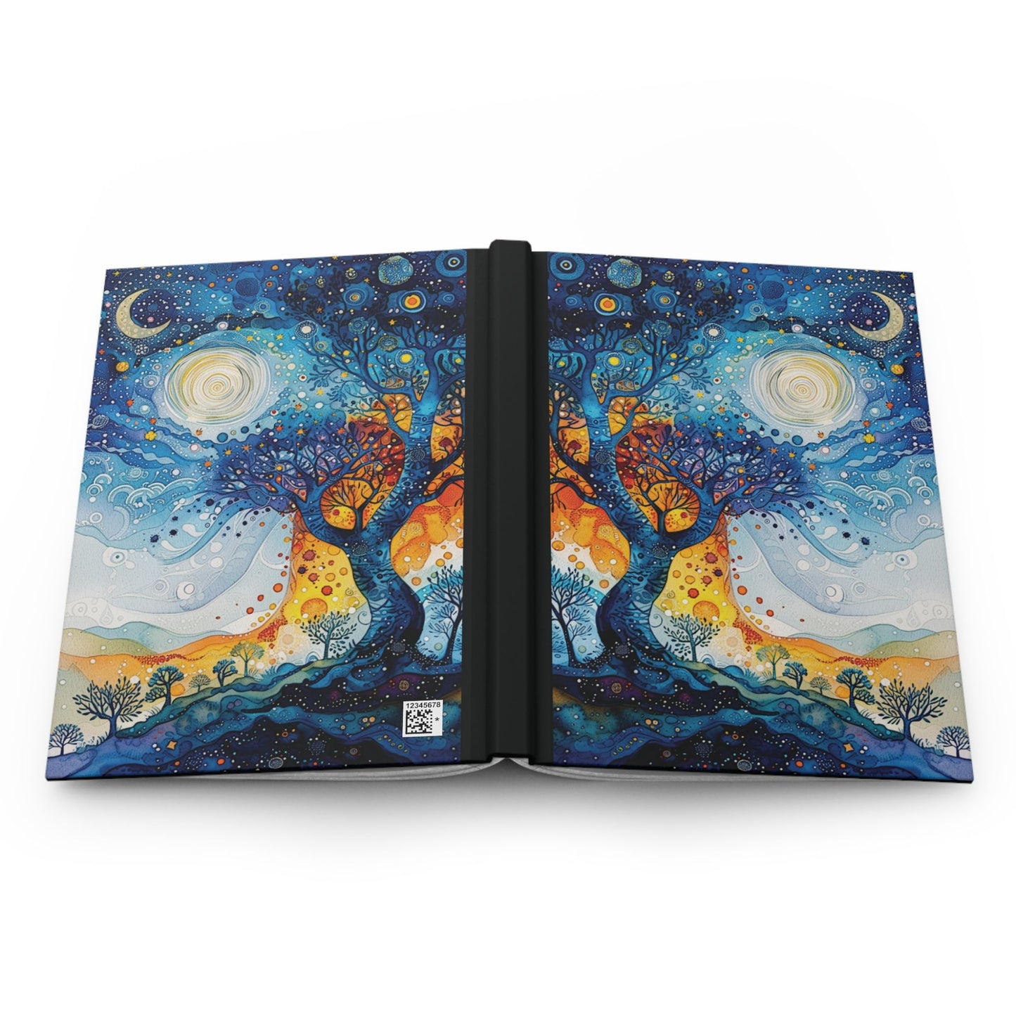 Whimsical Tree Hardcover Journal