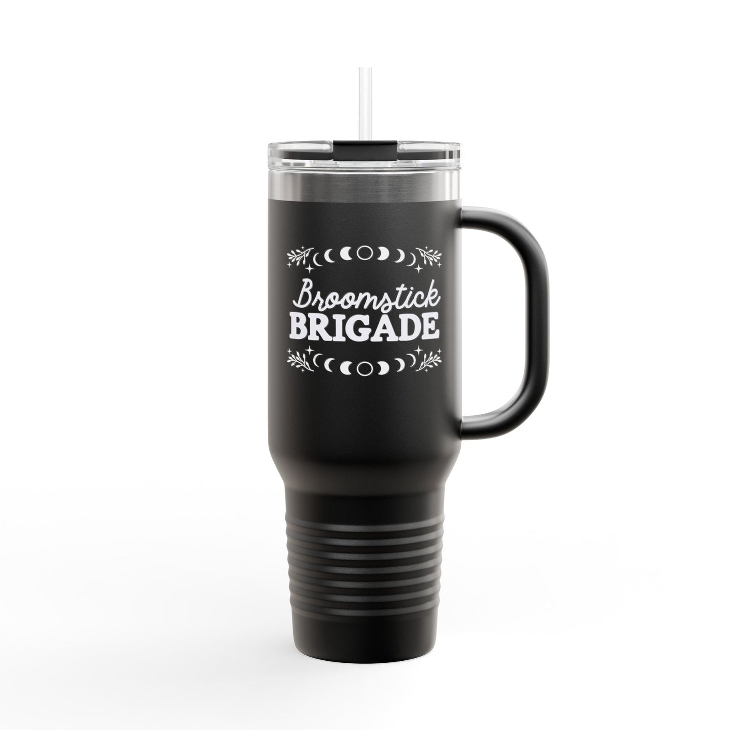 Sippin' with my Coven Bachelorette Tumbler: "Broomstick Brigade" Insulated Travel Mug, 40oz