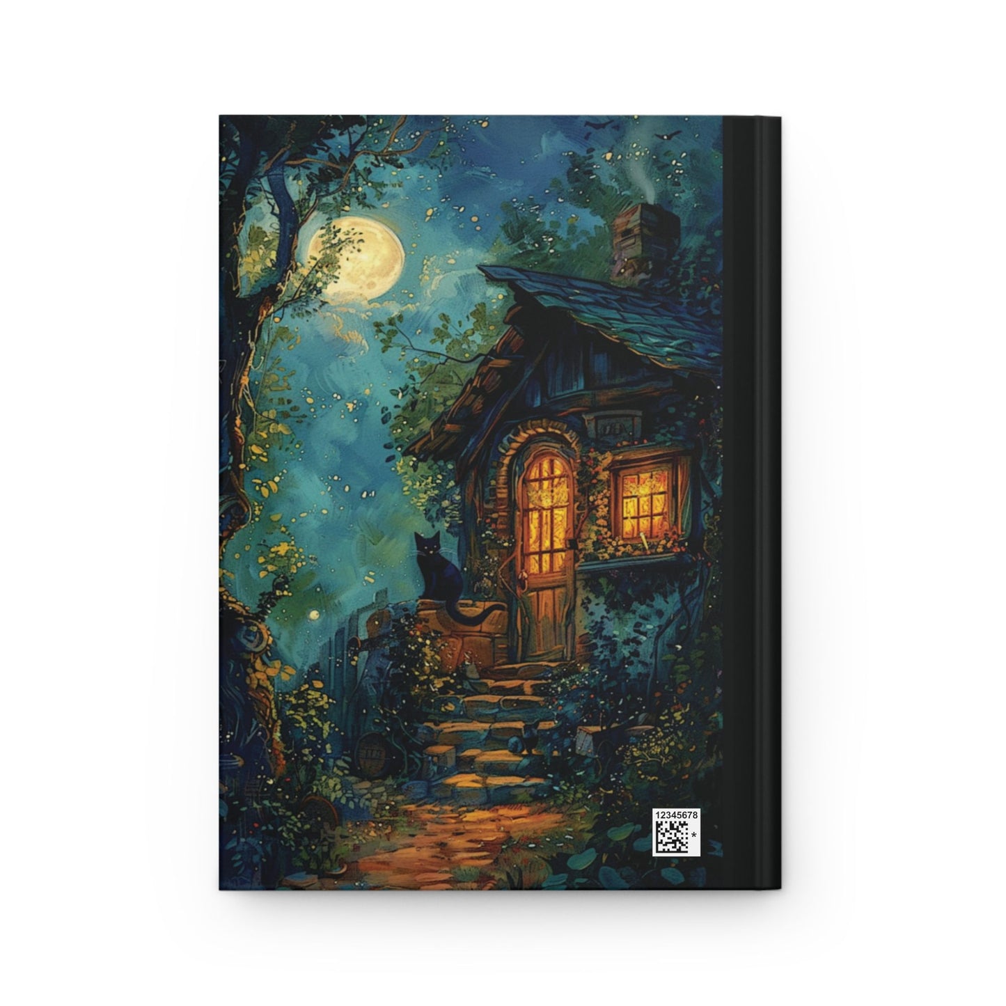 Witch Cottage Hardcover Journal