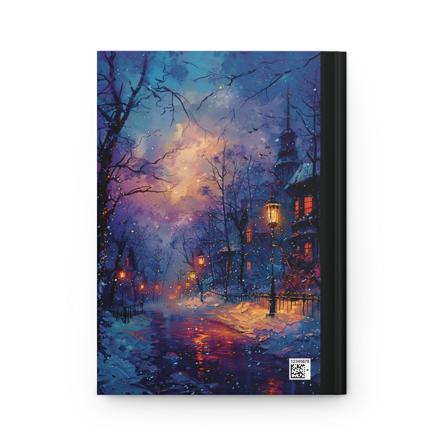 Winter Walkway Hardcover Journal