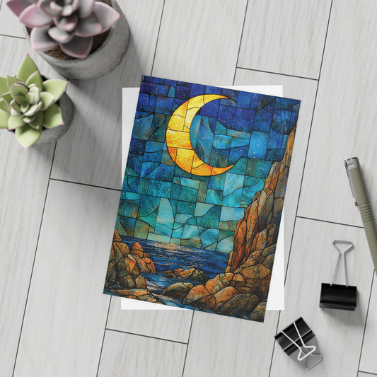 Crescent Moon Seaview Postcard Pack