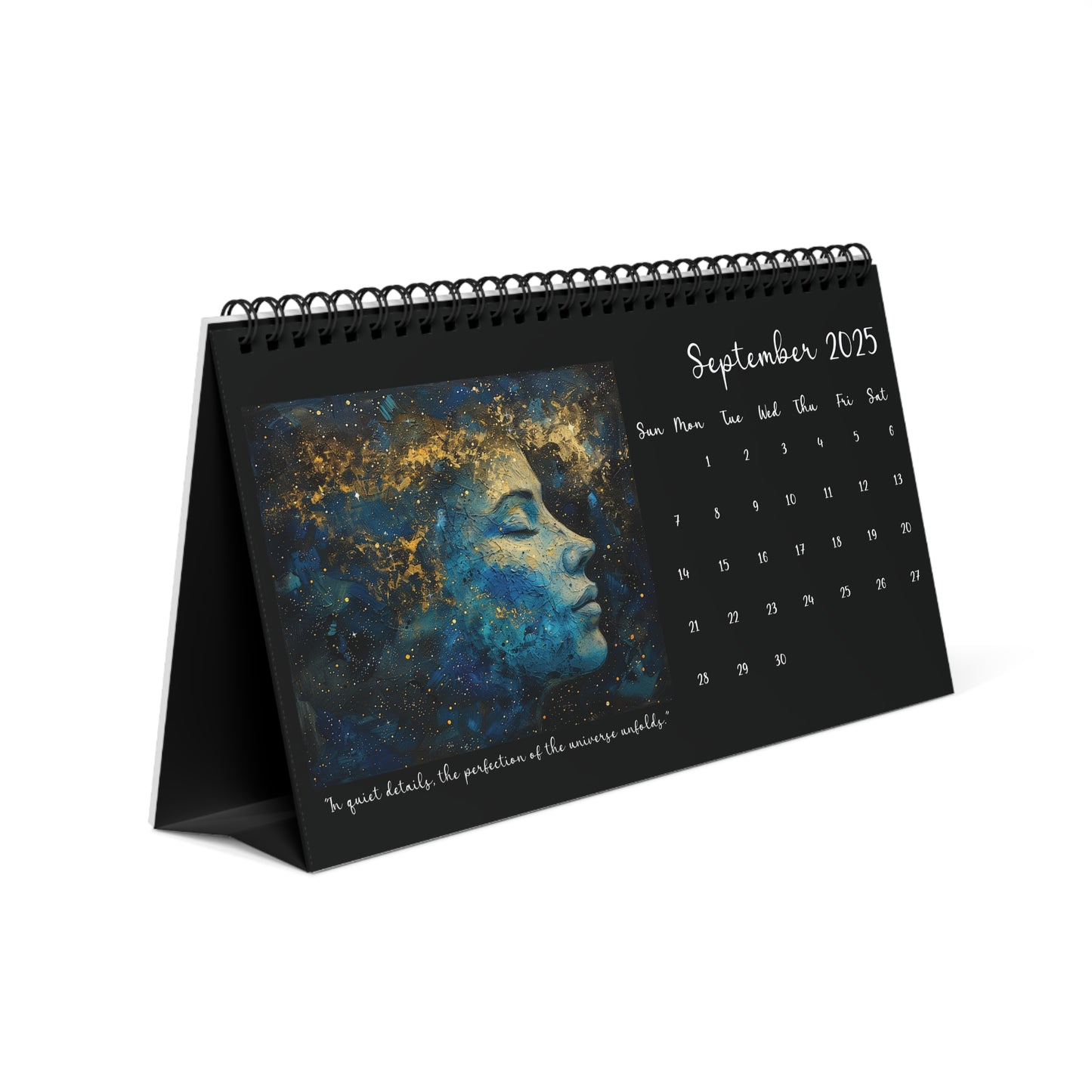 2025 Zodiac Desk Calendar