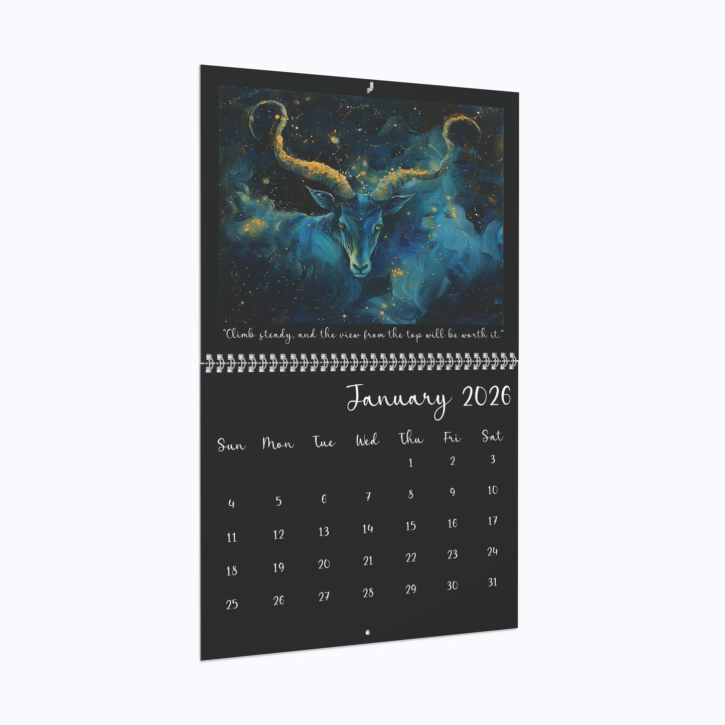 2026 Zodiac Wall Calendar