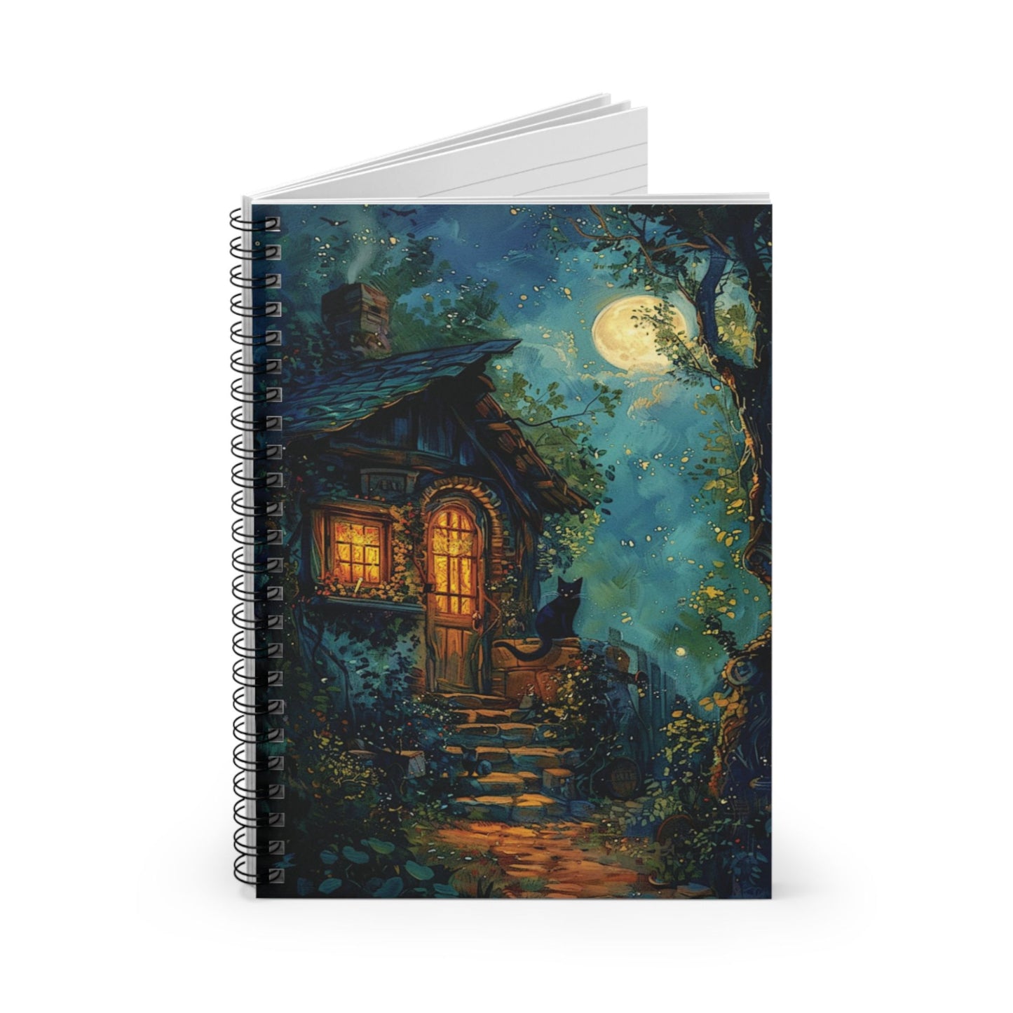 Witch Cottage Spiralbound Notebook