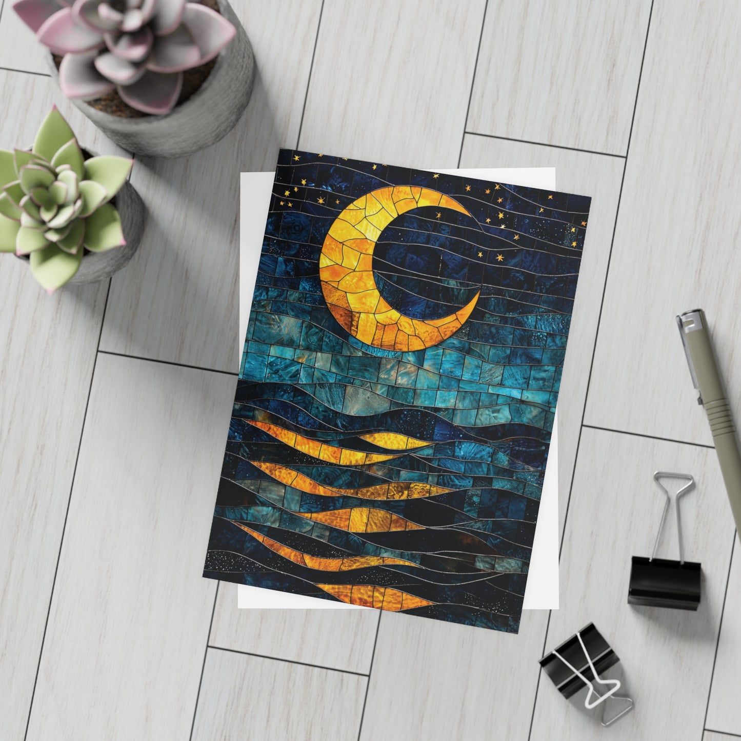 Crescent Moon Reflection Postcard Pack