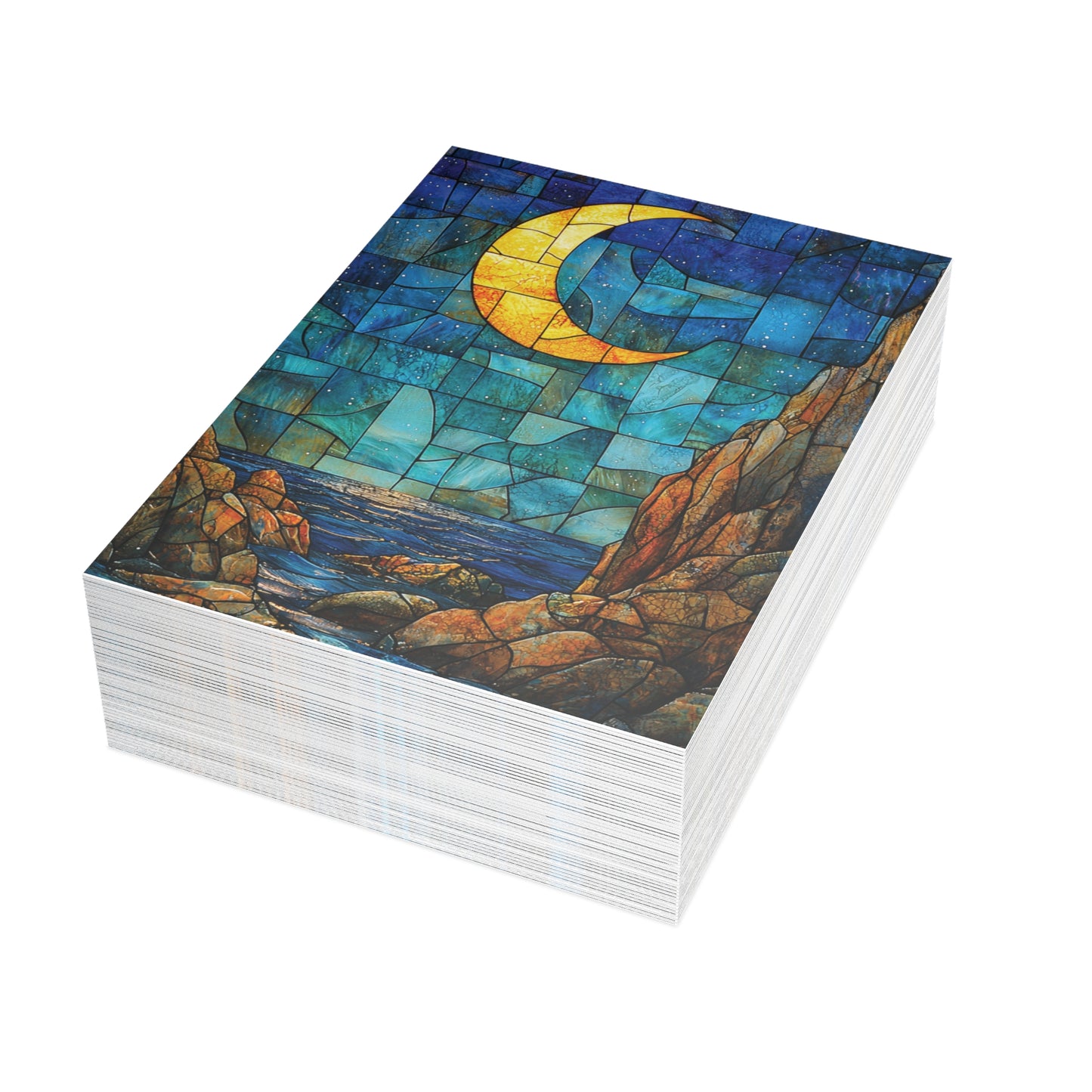 Crescent Moon Seaview Postcard Pack