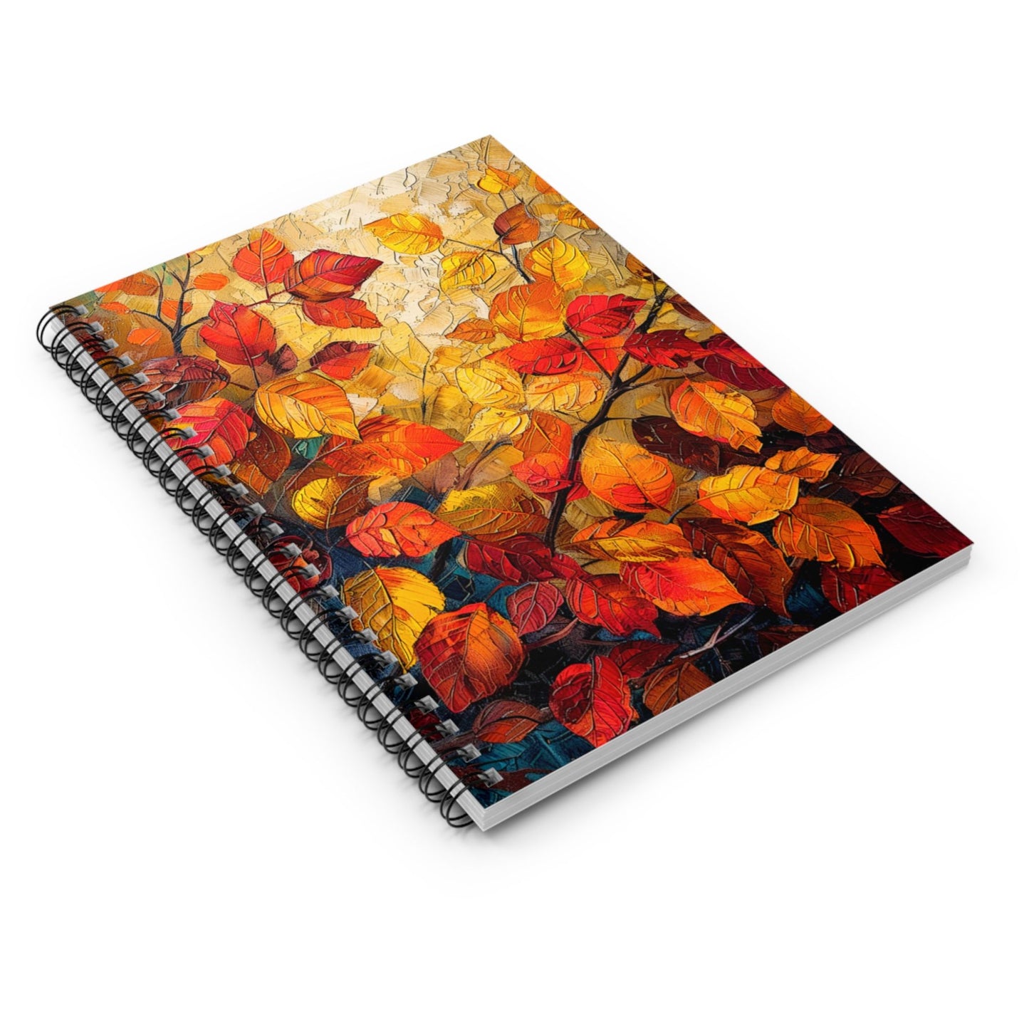 Autumn Leaves Spiralbound Notebook