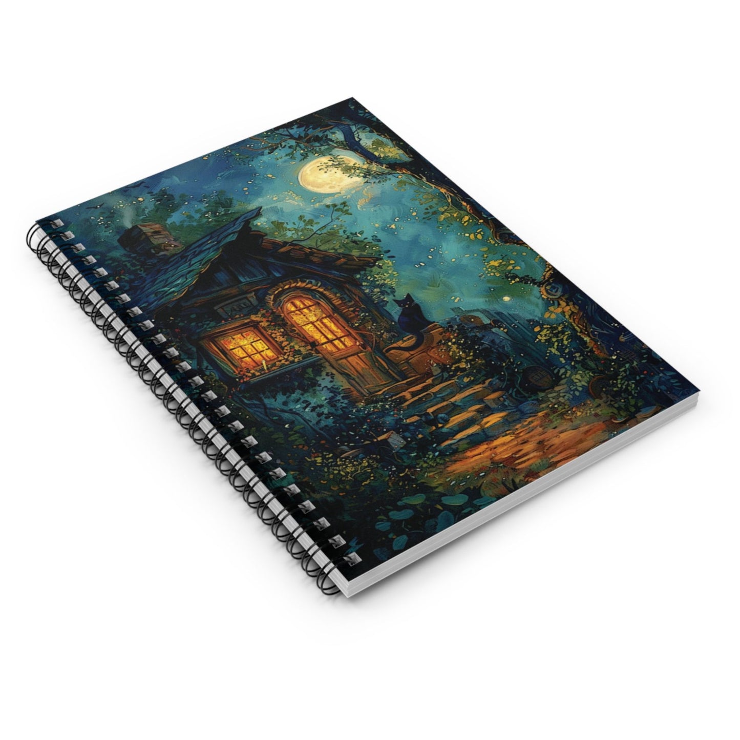 Witch Cottage Spiralbound Notebook