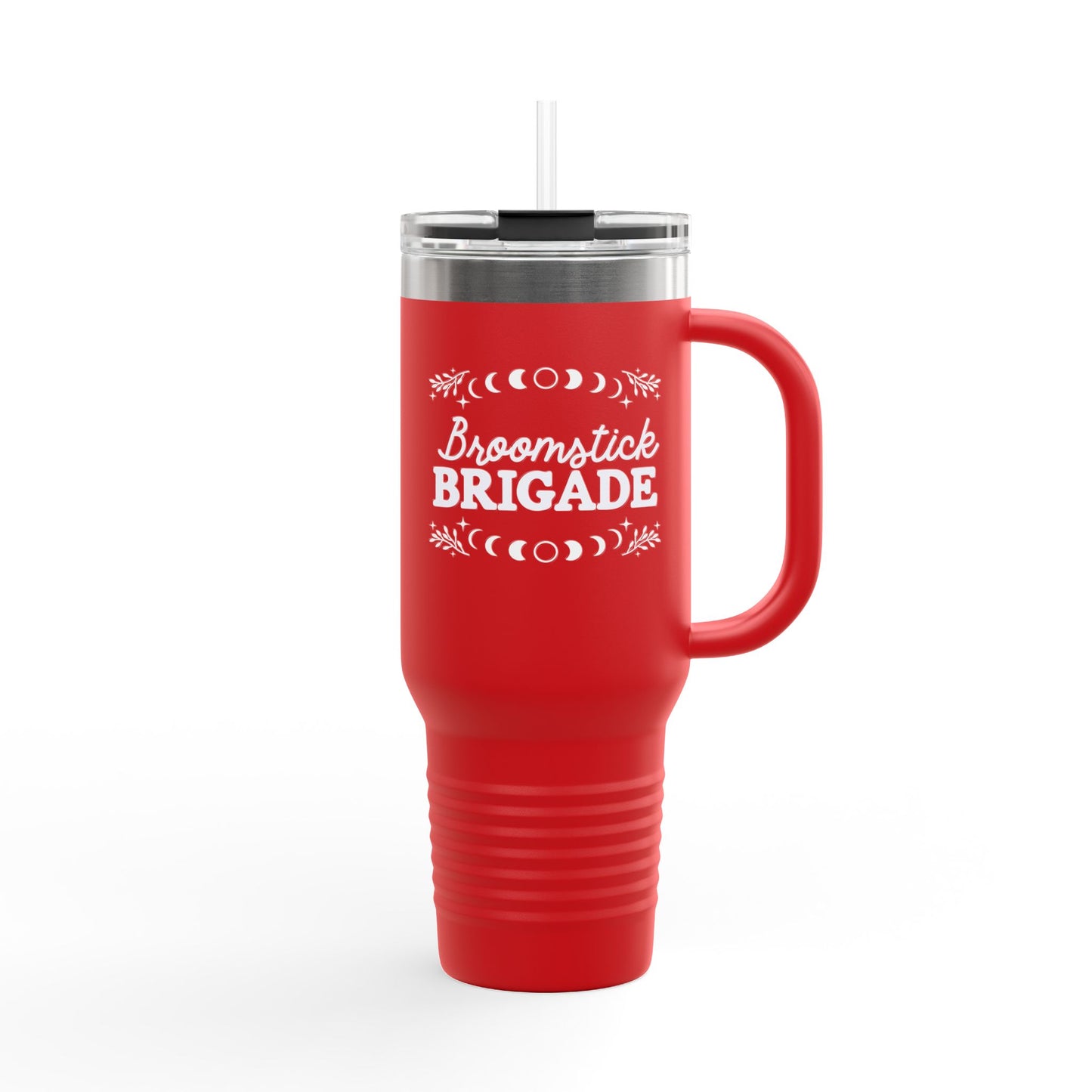 Sippin' with my Coven Bachelorette Tumbler: "Broomstick Brigade" Insulated Travel Mug, 40oz