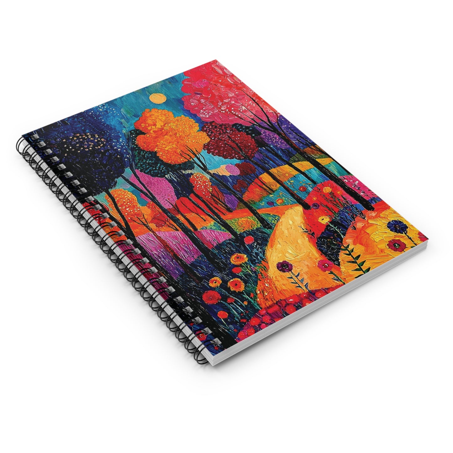 Artsy Forest Spiralbound Notebook