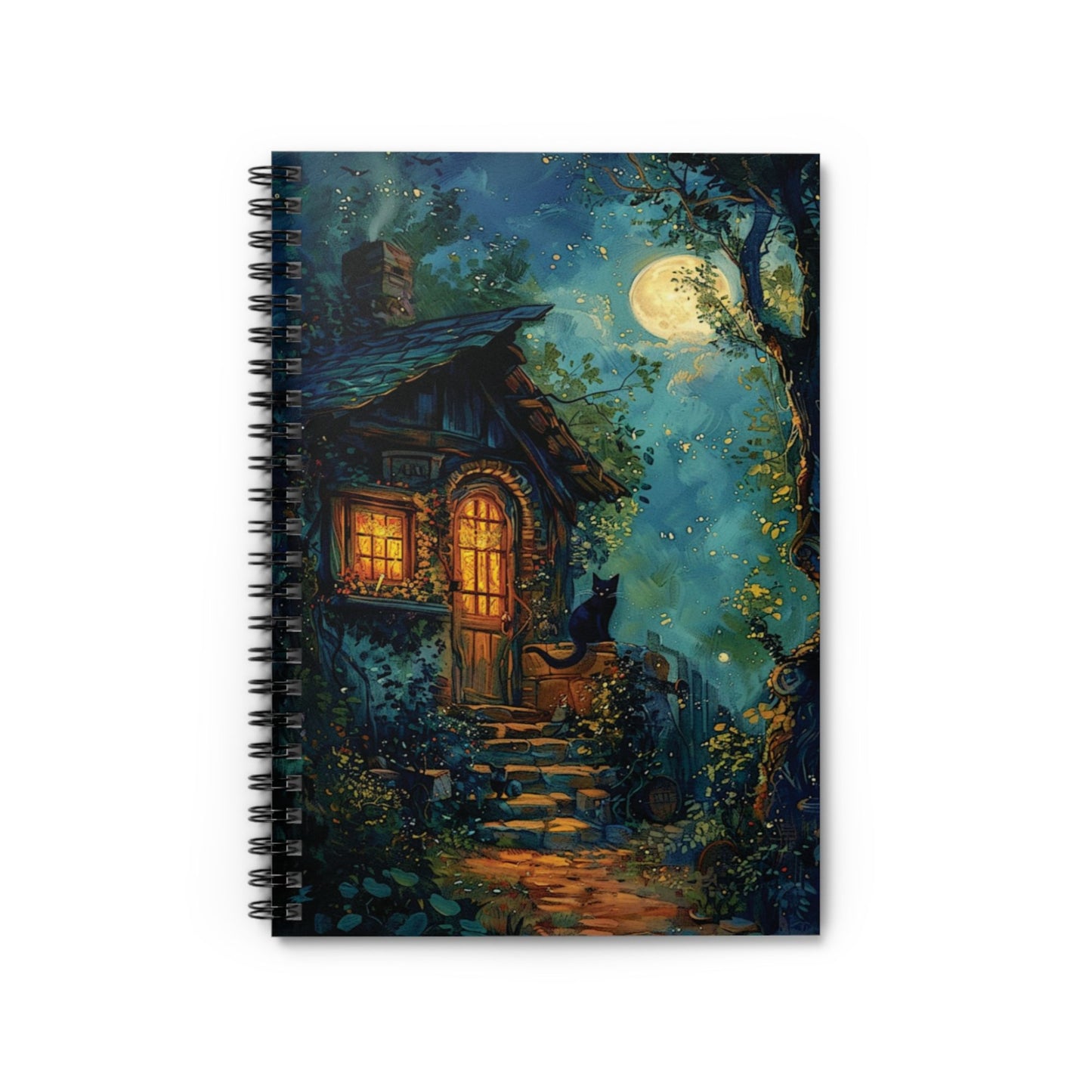 Witch Cottage Spiralbound Notebook