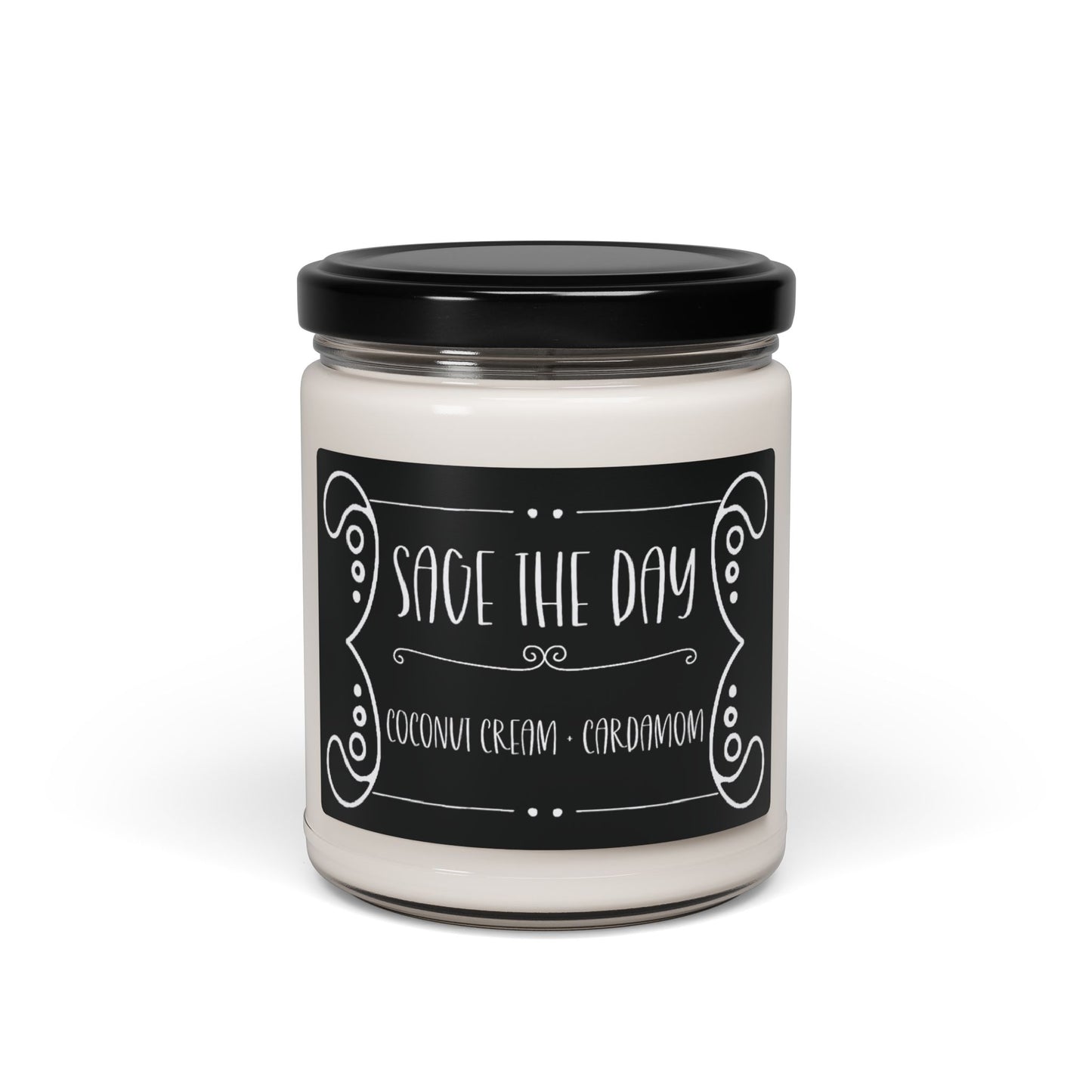 Witchy Candle "Sage the day" Scented and Unscented Options 9oz Soy Wax