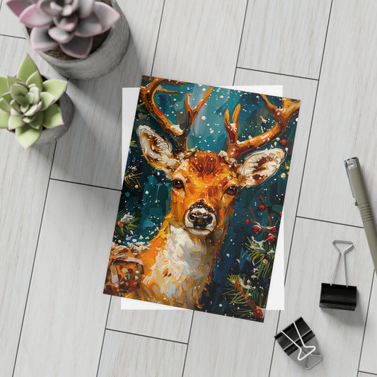 Holiday Deer Postcard Pack