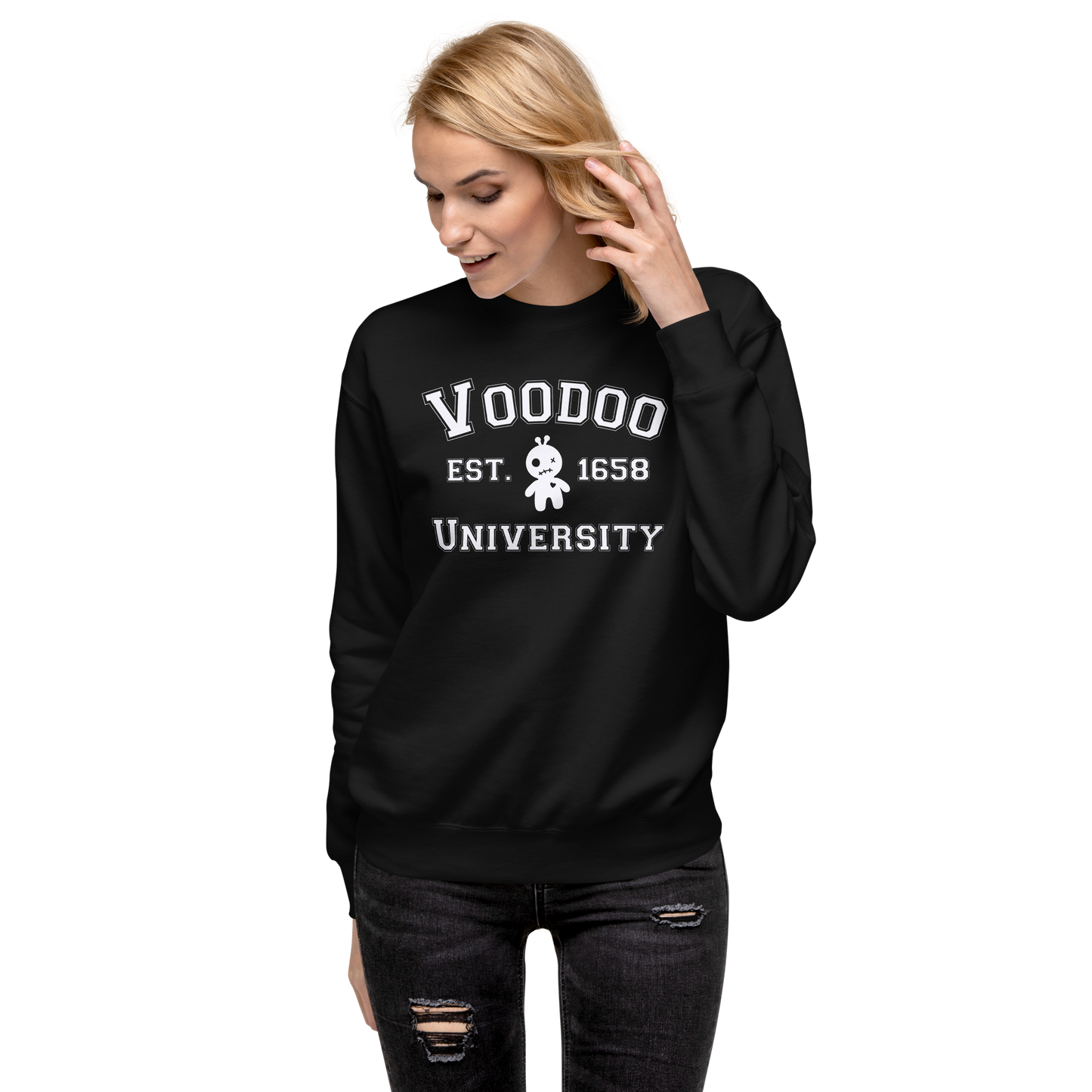 Voodoo University Unisex Premium Sweatshirt