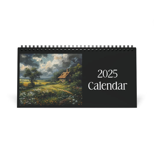 2025 Seasons of Cottages Desk Calendar