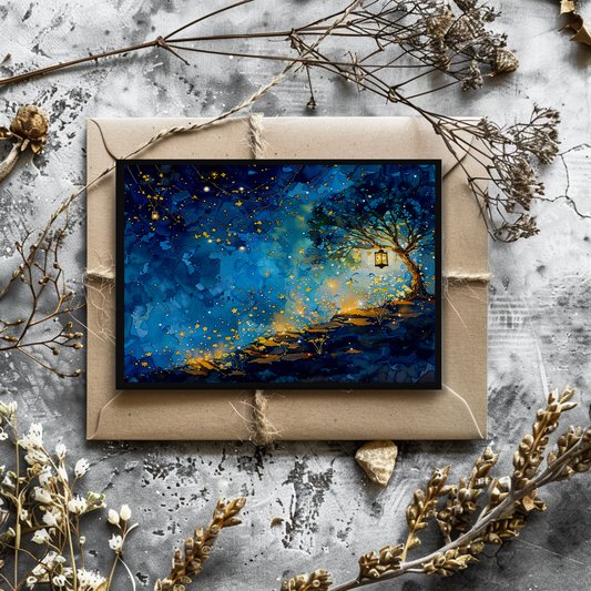 Magical Celestial Night Postcard Pack