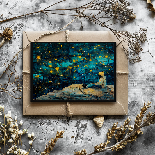 Night Constellation Postcard Pack