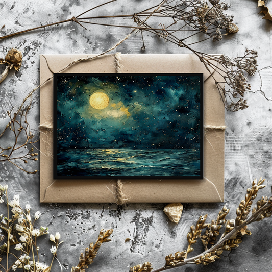 Oceanic Night View Postcard Pack