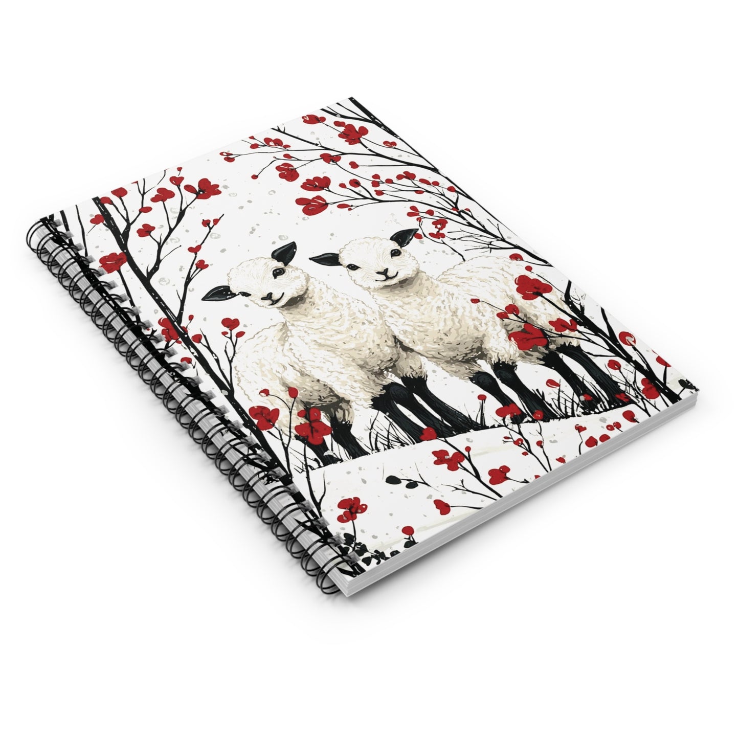 Imbolc Sheep Spiralbound Notebook