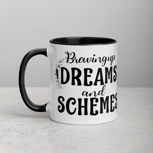 Witchy Mug "Brewing up dreams and schemes"