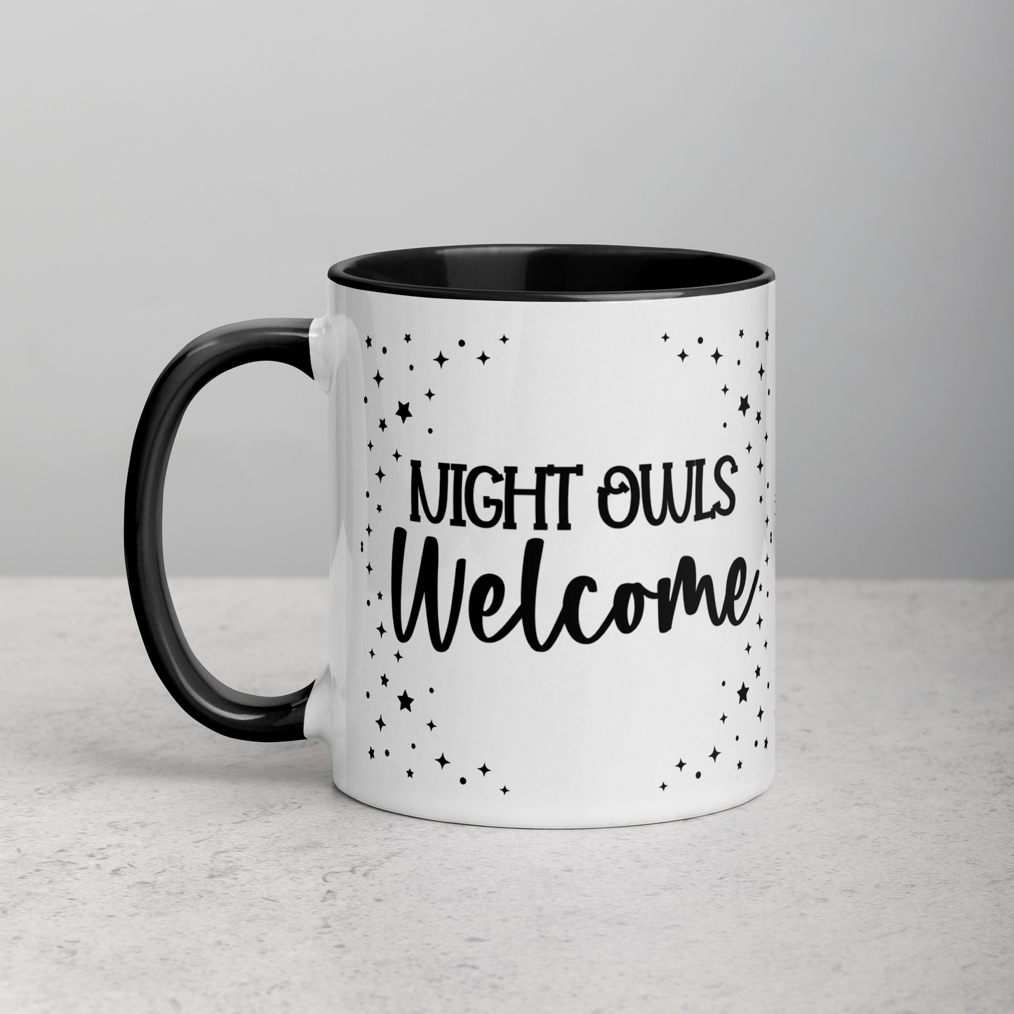 Witchy Mug "Night Owls Welcome"