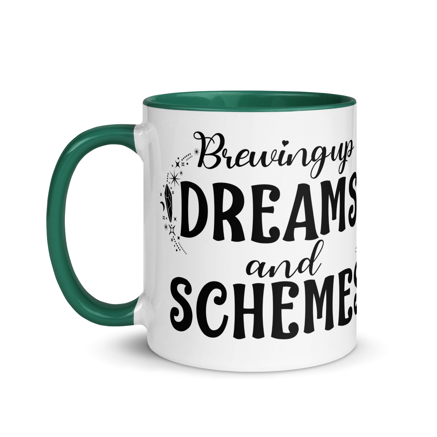 Witchy Mug "Brewing up dreams and schemes"