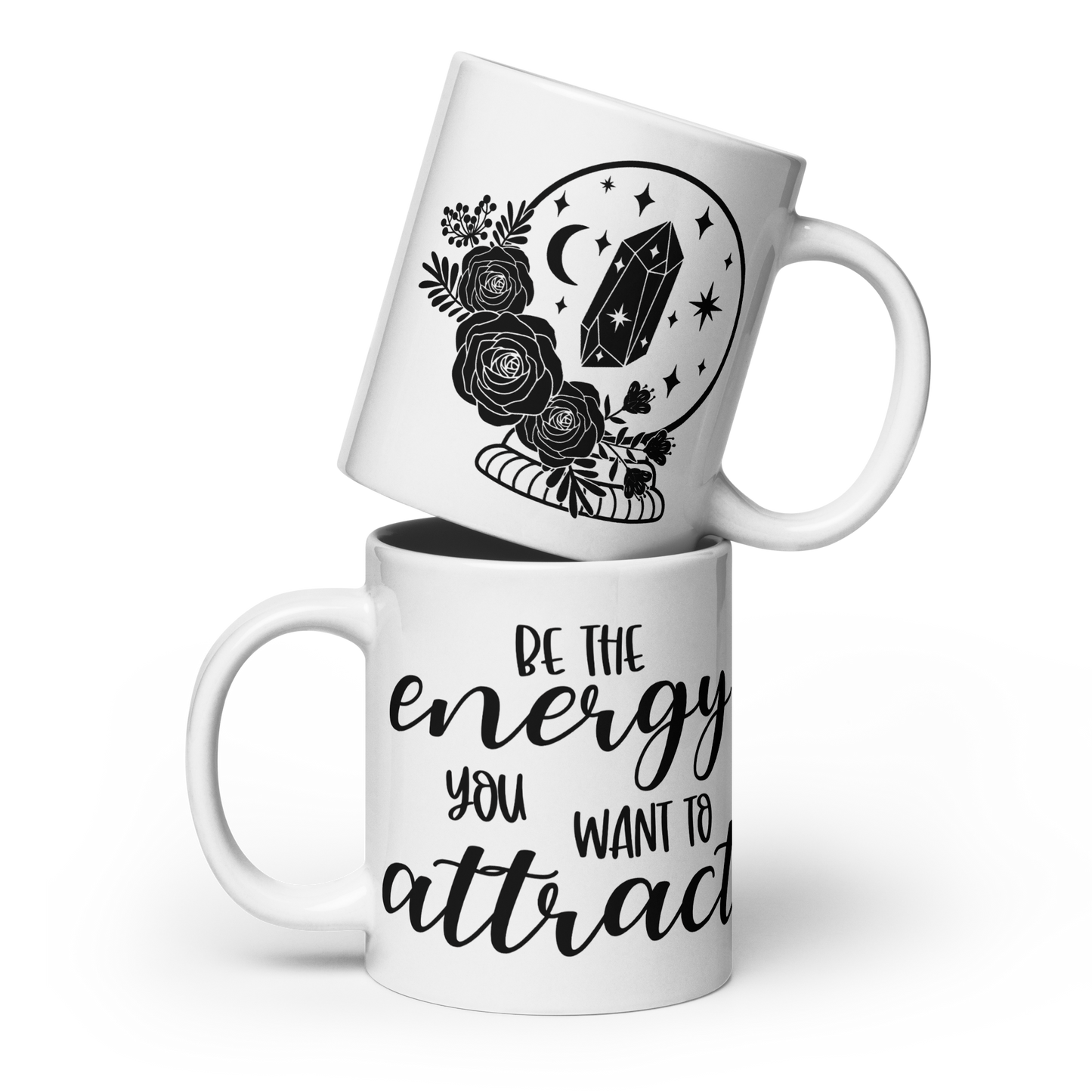 Mystical Energy Mug "Be the energy you want to attract"