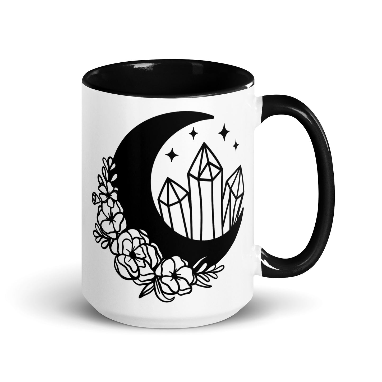 Mystical Moon Mug "Aligned with the Universe"