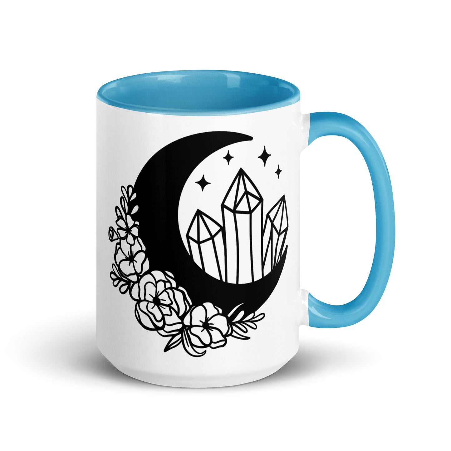Mystical Moon Mug "Aligned with the Universe"