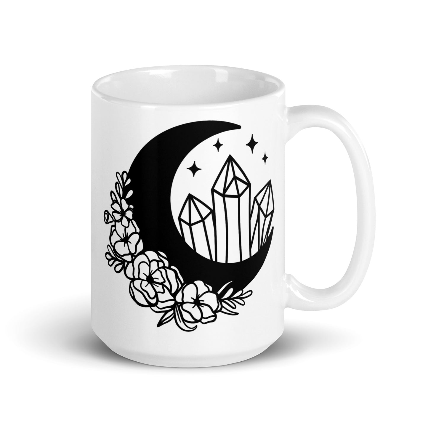 Mystical Moon Mug "Aligned with the Universe"